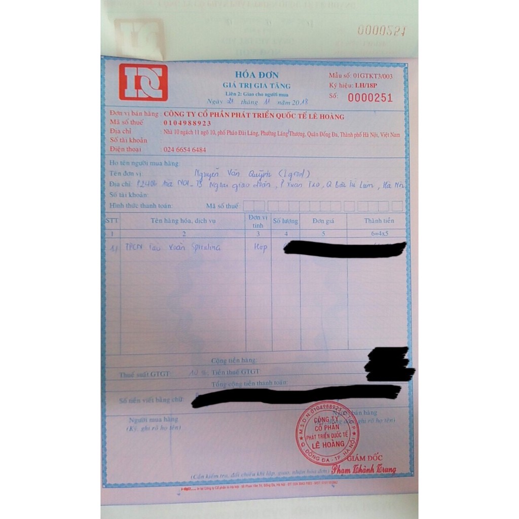 Tảo Spirulina tem đỏ 2200 viên - Nhật Bản [8/2024]