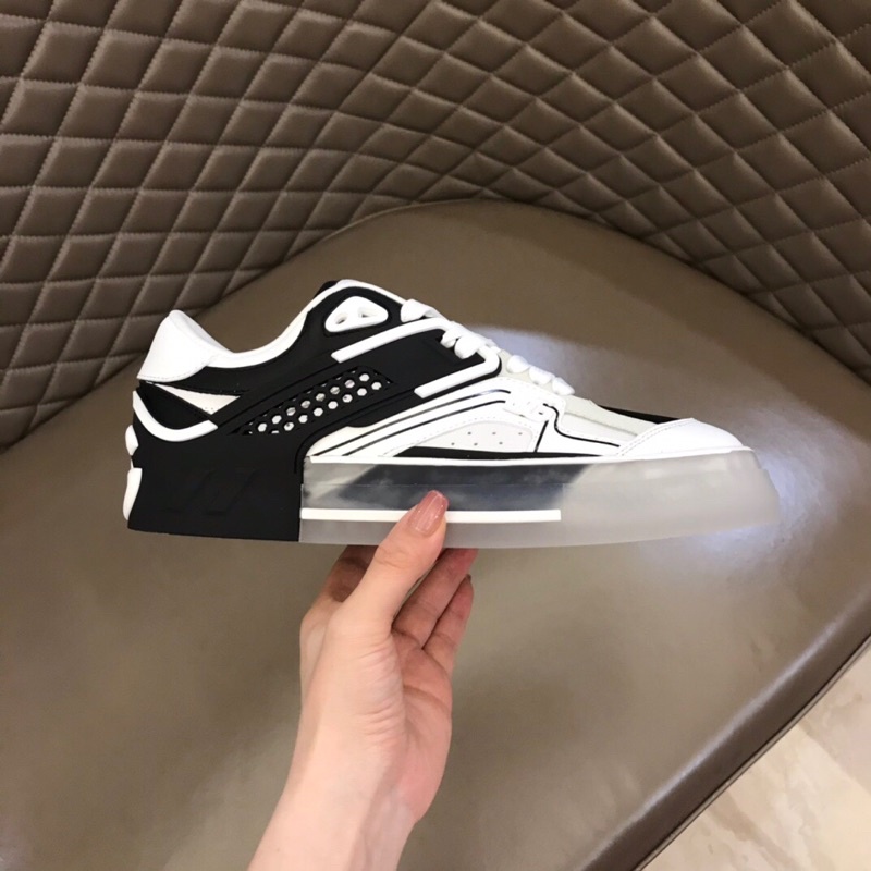 Giày thể thao nam cao cấp có 2 màu thương hiệu Dolce&Gabbana mẫu mới đế ngoài cao su trong trẻ trung