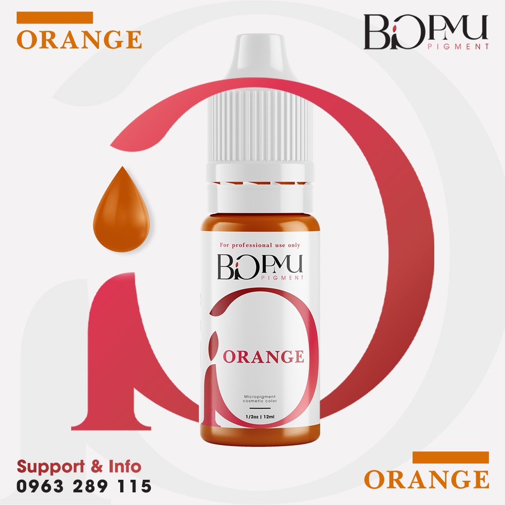Mực Phun Xăm Thẩm Mỹ BIO PMU L06 Tone Cam