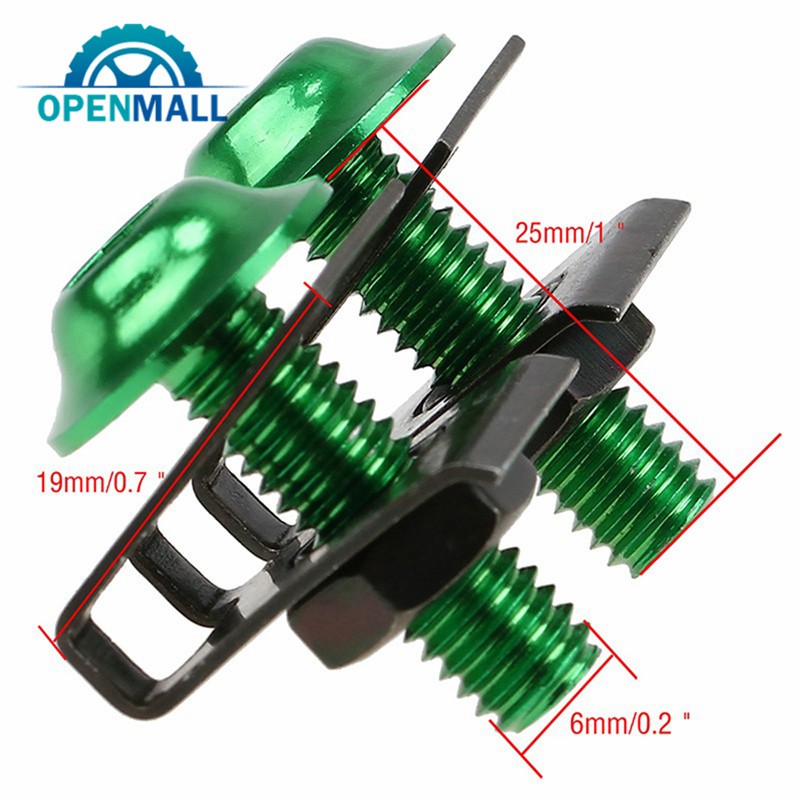 Set 10 ốc vít 6mm chuyên dụng cho xe máy