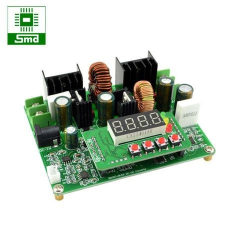 Mạch nguồn đa năng 6A 0-38V Chỉnh dòng Chỉnh áp Module nguồn test  Buck - boost Nâng hạ áp đầu vào 10 - 40V