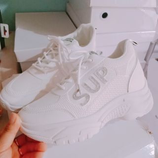 Giày độn đế 8cm kèm ảnh thật