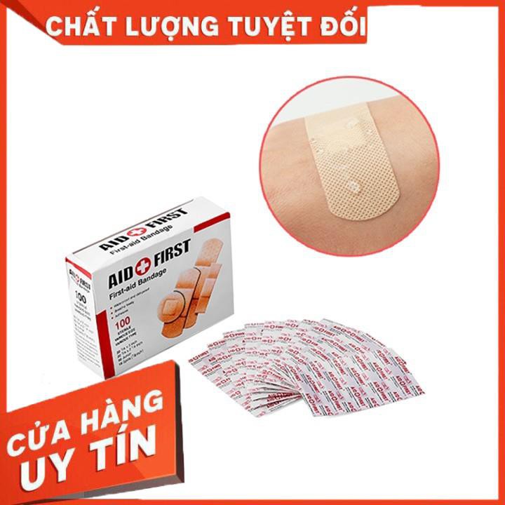 [XẢ KHO+FREE SHIP] Băng dán vết thương cá nhân nhiều kích cỡ 100 miếng