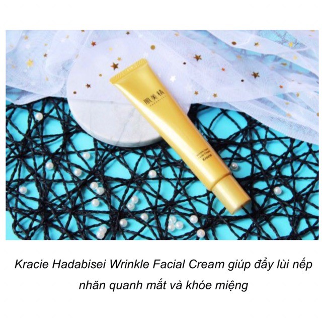 Kem Chống Nhăn Mắt Và Khoé Miệng Kracie Hadabisei Wrinkle Facial Cream Nhật Bản 30g Chống Lão Hoá Giảm Nhăn | BigBuy360 - bigbuy360.vn