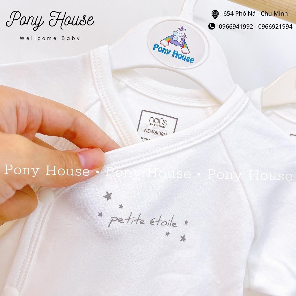 Bộ Quần Áo Dài Tay Liền Tất Nous Premium Dòng Sản Phẩm Cao Cấp Cho Bé Sơ Sinh Đến 6-9 Tháng Tuổi