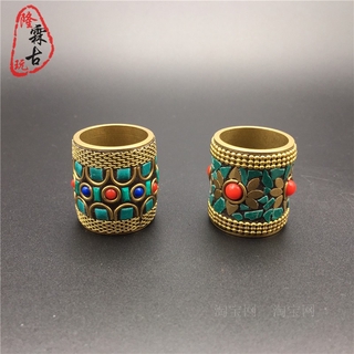 Nhẫn đồng phong cách retro