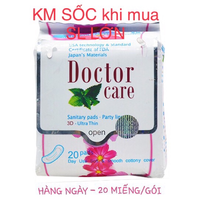 [ĐẠI LÝ CẤP 1] BĂNG VỆ SINH DOCTOR CARE HÀNG NGÀY