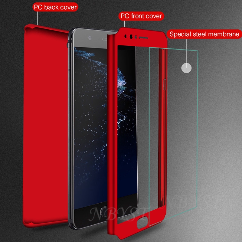 Ốp Điện Thoại Mỏng Chống Trầy Bảo Vệ 360 Độ Cho Samsung Galaxy S9 Plus S8 Plus S7 Edge S6 Edge
