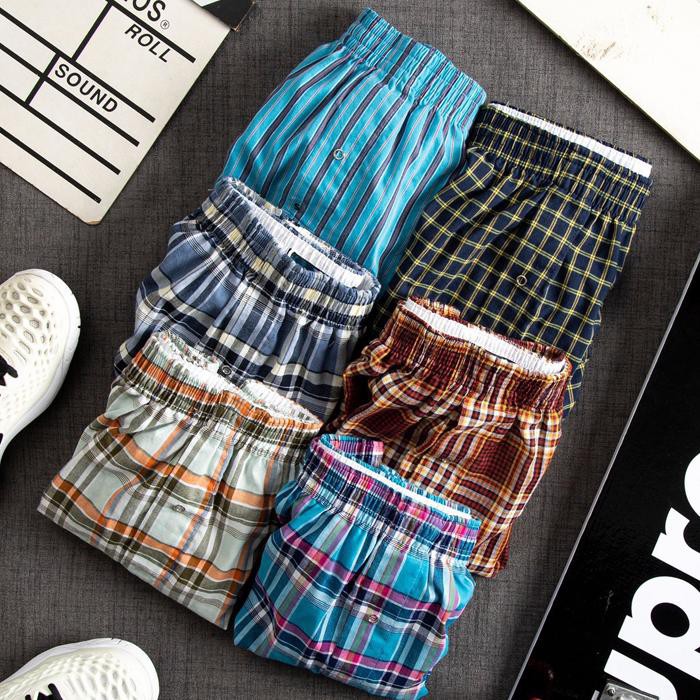 [Mã FAMALLT5 giảm 15% đơn 150K] Quần đùi nam mặc nhà màu ngẫu nhiên vải cotton cao cấp BONADO BND4 | BigBuy360 - bigbuy360.vn