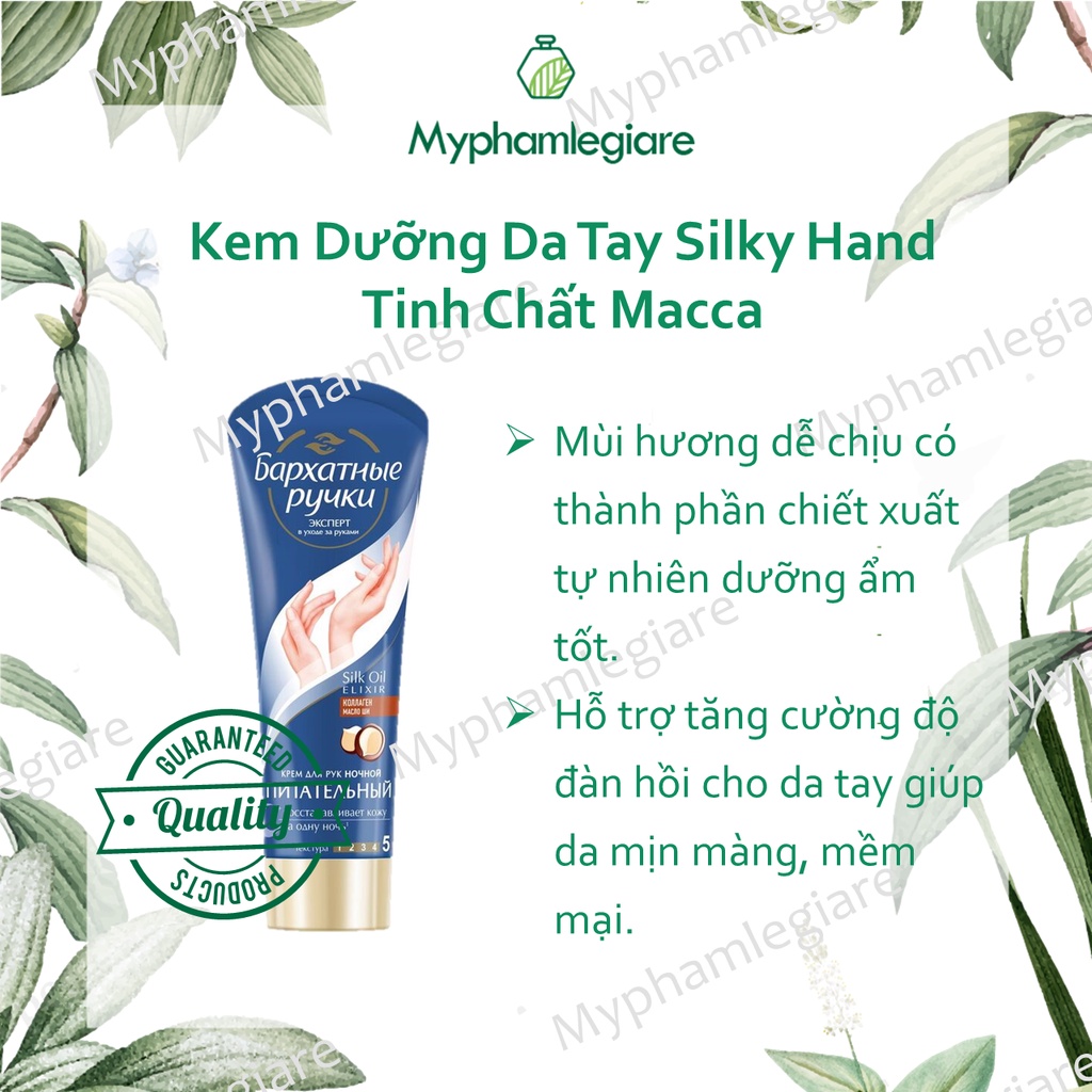 KEM DƯỠNG DA TAY MACCA phục hồi làn da nhăn, lão hóa, khô ráp
