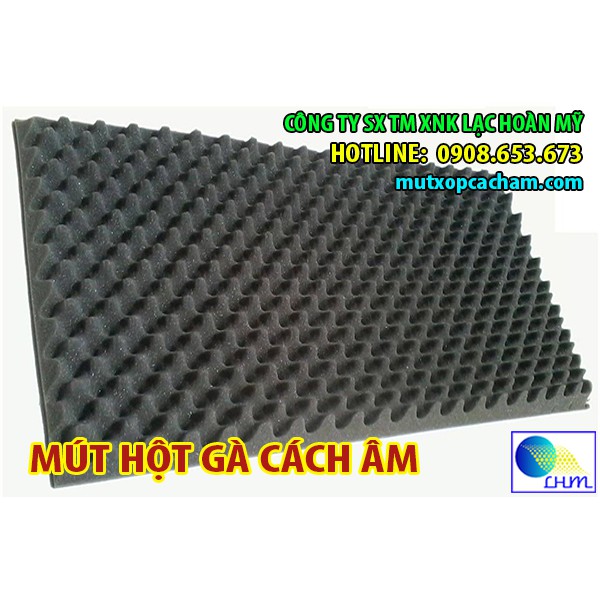 Mút Hột Gà cách âm phòng karaoke, phòng thu