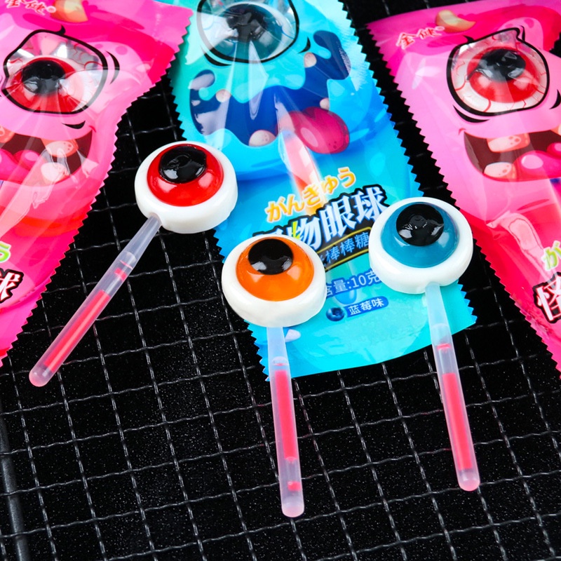 1 cái kẹo con mắt phát sáng halloween