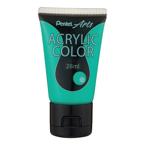 Tuýp Màu Vẽ Acrylic Pentel 28ml WA2-T73 - Emerald Green