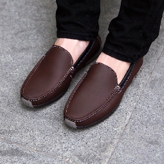 Giày lười da nam