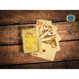 Bài tây nhựa Mạ Vàng Long Phụng