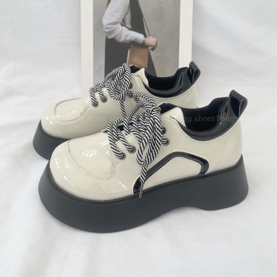 Giày Oxford phong cách Ulzzangs- FULL HỘP- Mã 1477