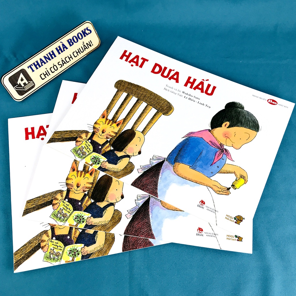 Sách - Tranh Truyện Ehon Nhật Bản - Những cuốn ehon của bà Baba dành cho bé 2-6 tuổi - Hạt Dưa Hấu
