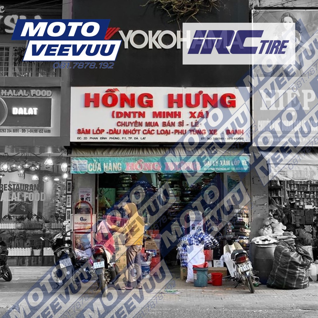 [Thanh lý SX 2014] Lốp vỏ xe máy IRC Inoue 80/90-16 TT NR76A Sau Nouvo (Lốp xài ruột)