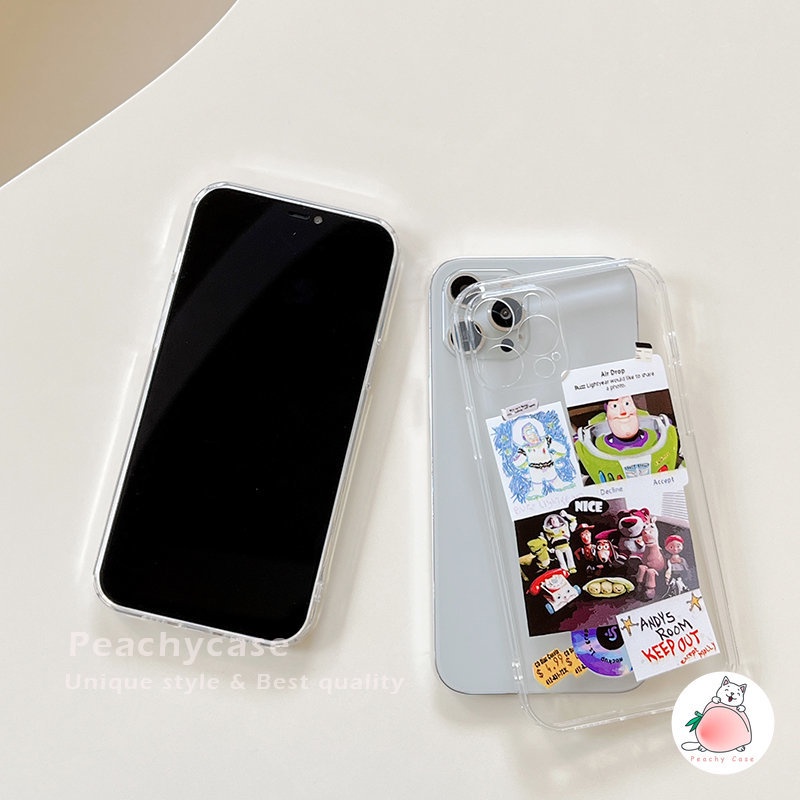 Ốp Điện Thoại TPU Mềm Trong Suốt Hình Buzz Lightyear Cho iPhone 14 13 12 Pro Max 11 Xr Xs Max X 7 8 Plus Se 2020 14max 14pro