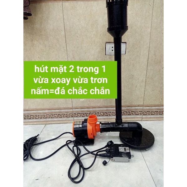[Mã PET50 giảm 10% - tối đa 50K đơn 250K] combo hút mặt hút đáy.mặt hút cho bể kính bể bạt của tất cả các dòng bơm