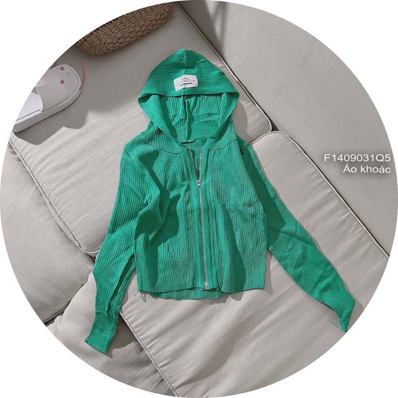 Áo khoác ngoài tay dài có nón khoá hai chiều hai loại TT0406