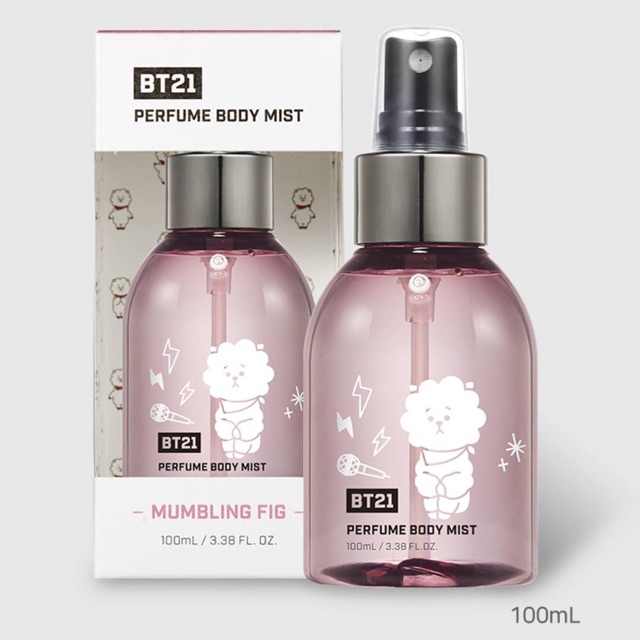 🇰🇷Olive Young x BT21 - Perfume Body Mist 100ml ( hết TATA)🌷