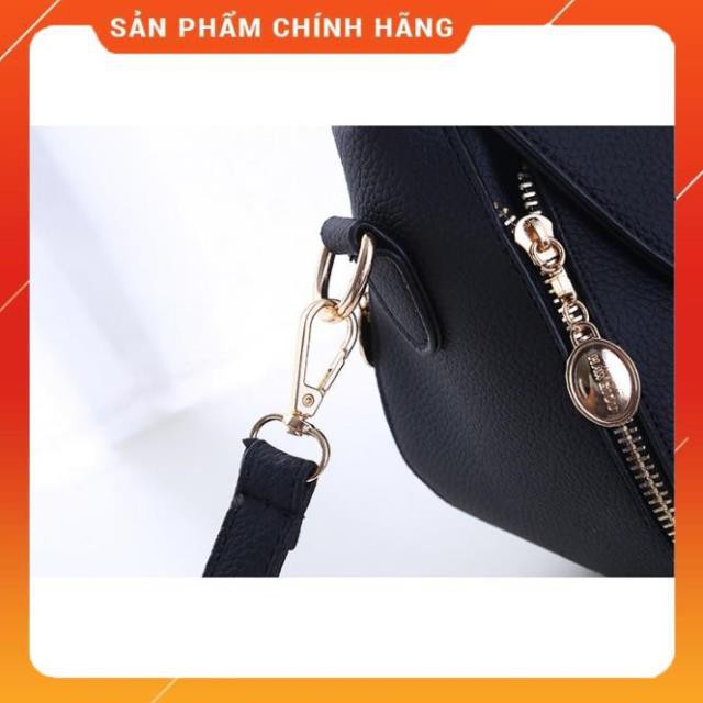 [Siêu Sale] Túi Đeo Chéo 2 Dây Kéo Nữ Tính | Phù Hợp Với Nhiều Nơi, Dễ Phối Đồ | D011 hktwish