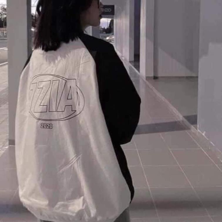 Áo Dù 7ZIA 1 Lớp Form Rộng Unisex Nam Nữ Ulzzang Phong Cách Cá Tính Năng Động