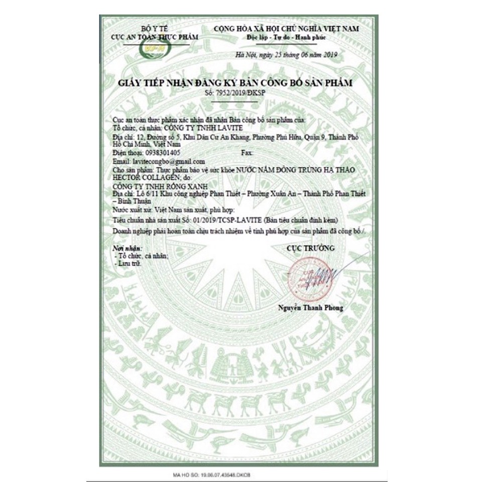 [Gói trải nghiệm] [Hỗ trợ freeship] Nước Đông Trùng Hạ Thảo Hector Collagen (02 chai Collagen x 50ml) | BigBuy360 - bigbuy360.vn