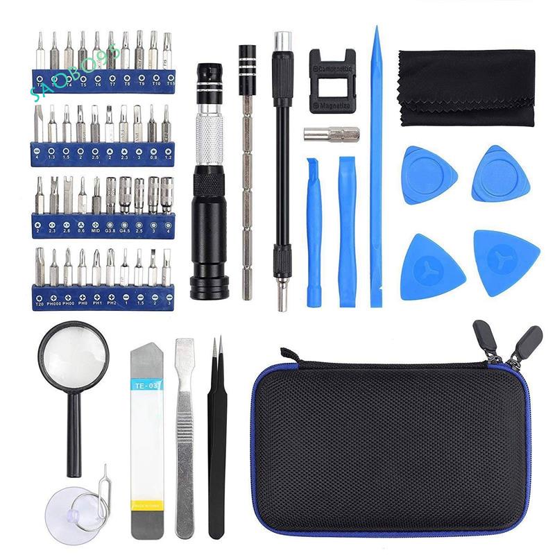 Screwdriver Set 58 in 1 Precision Screwdriver Set Magnetic Repair Tool Kit Screwdriver Kit for IPhone Pad PC Laptops PS4 Computer Camera Phone