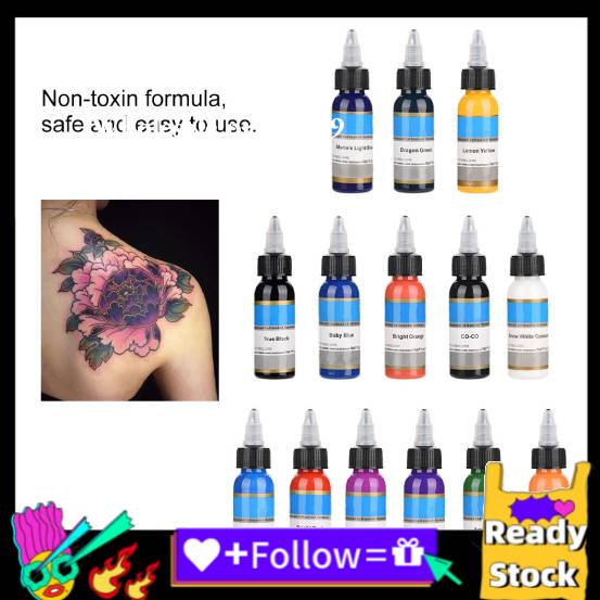 Mực Xăm Hình Chuyên Nghiệp 30ml Chất Lượng Cao