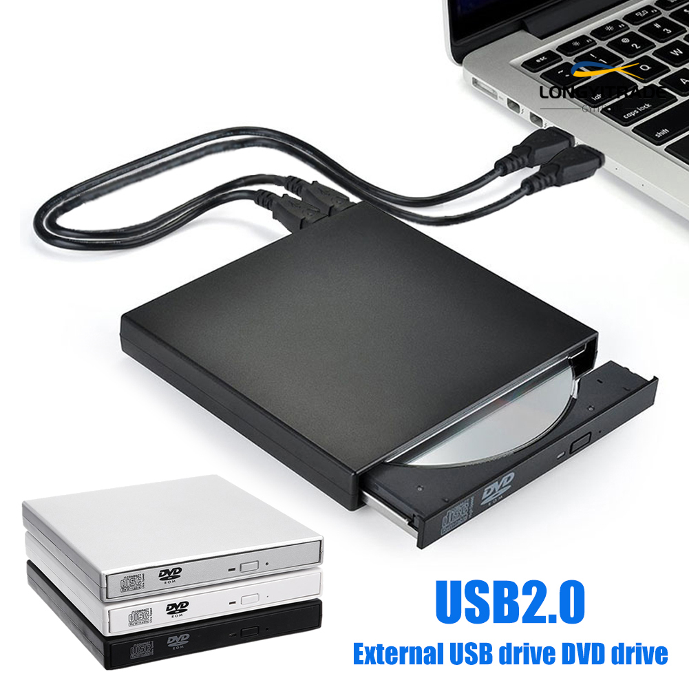 Ổ Đĩa Cd Ghi Âm Usb Dvd 24x Cho Laptop