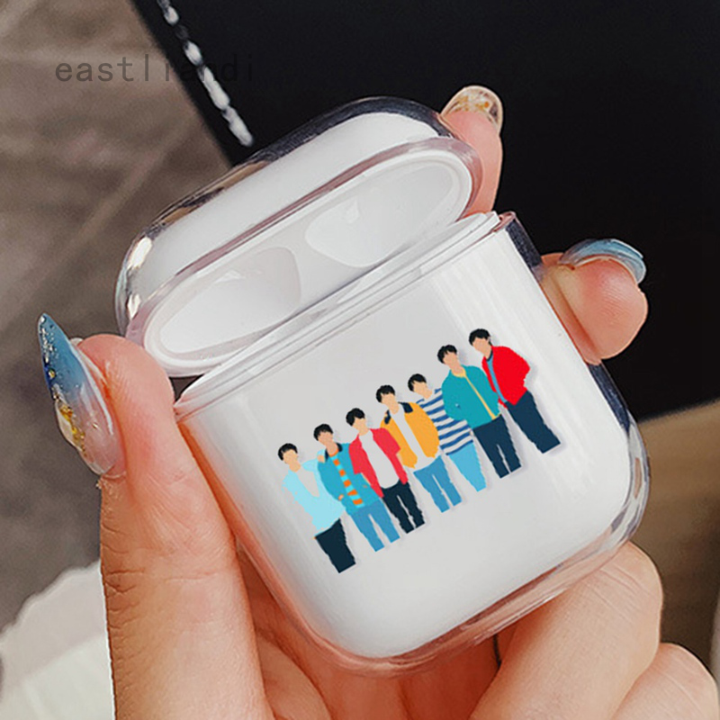 Vỏ Bảo Vệ Hộp Sạc Tai Nghe Airpods Họa Tiết Nhóm Nhạc Kpop Bts 2020