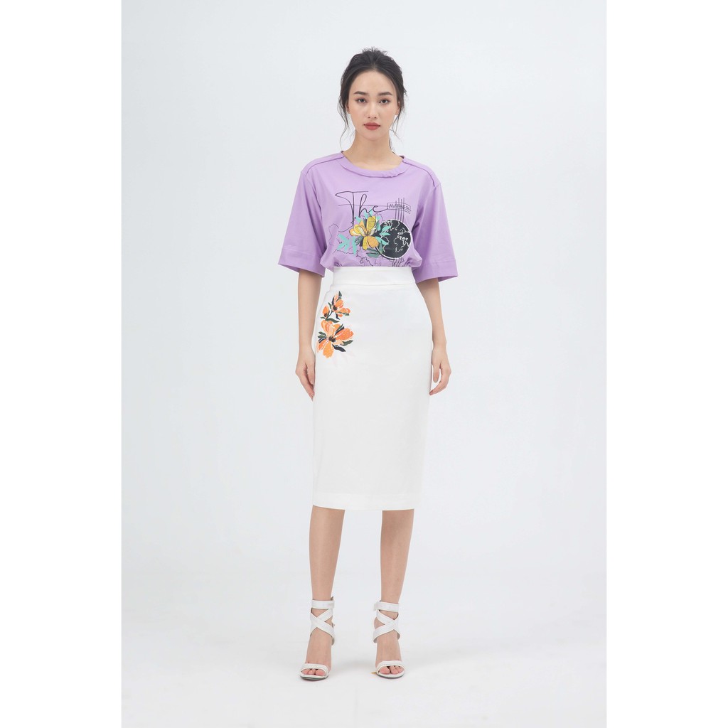 [Mã WABRM4  giảm 15% tối đa 50k đơn 150k] IVY moda Chân váy MS 31M5477