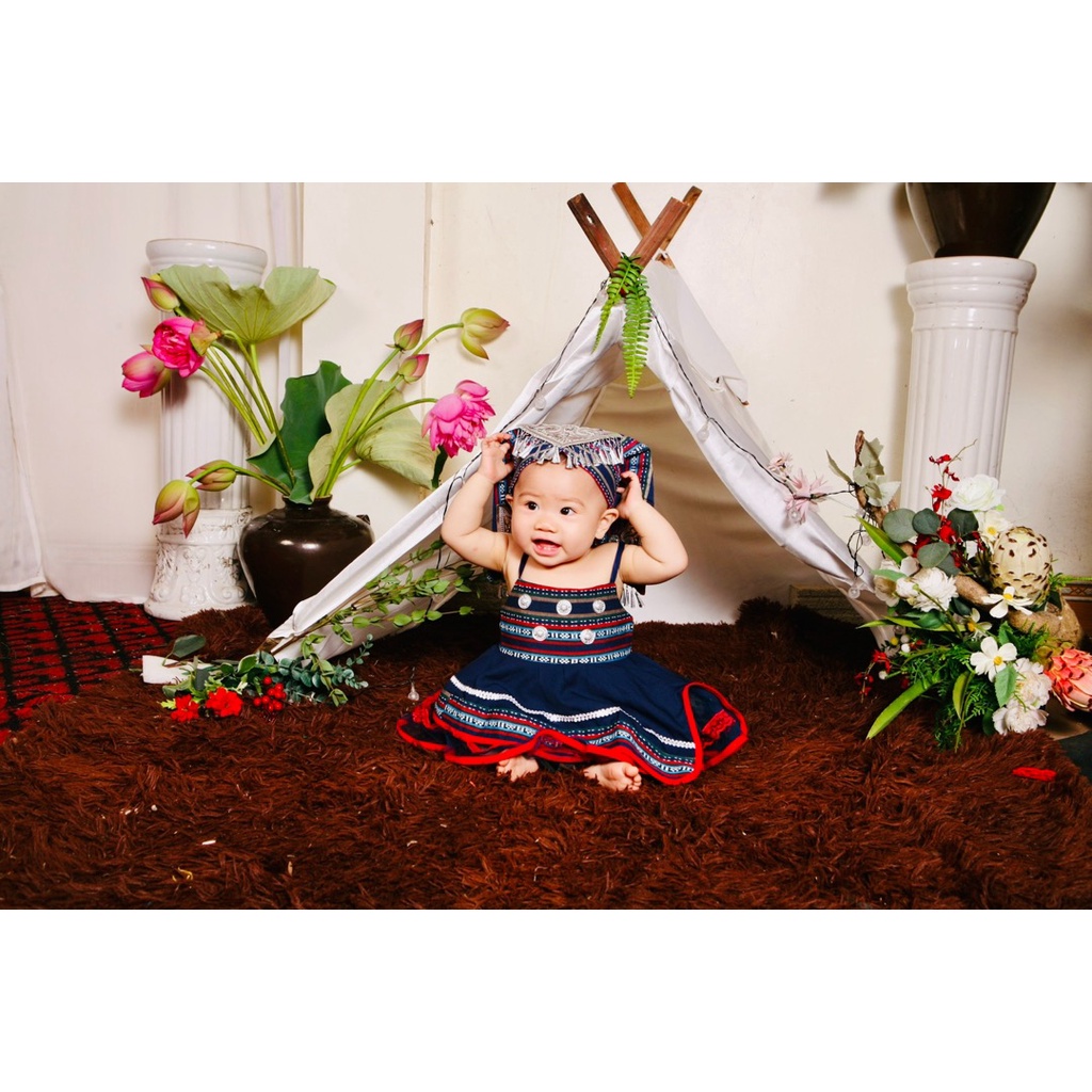 Bộ Trang Phục Dân Tộc Cho Bé Trai, Bé Gái Siêu Cưng