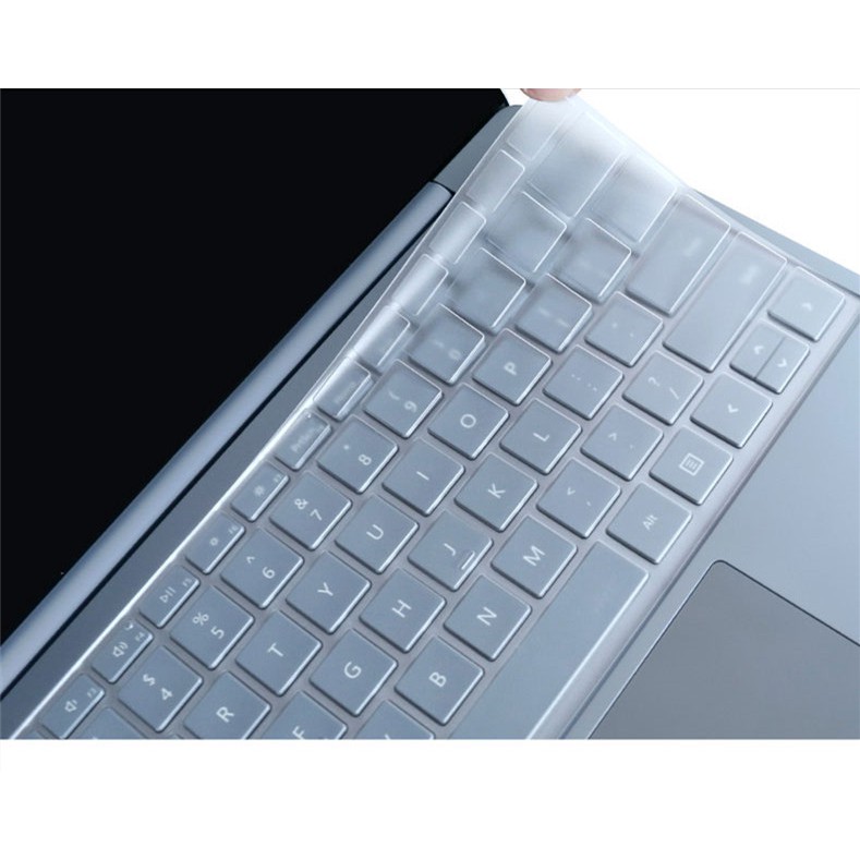 Tấm Lót Bảo Vệ Bàn Phím Máy Tính Bằng TPU Trong Suốt Chống Thấm Nước / Bụi Bẩn Cho Microsoft Surface Laptop Go 12.
