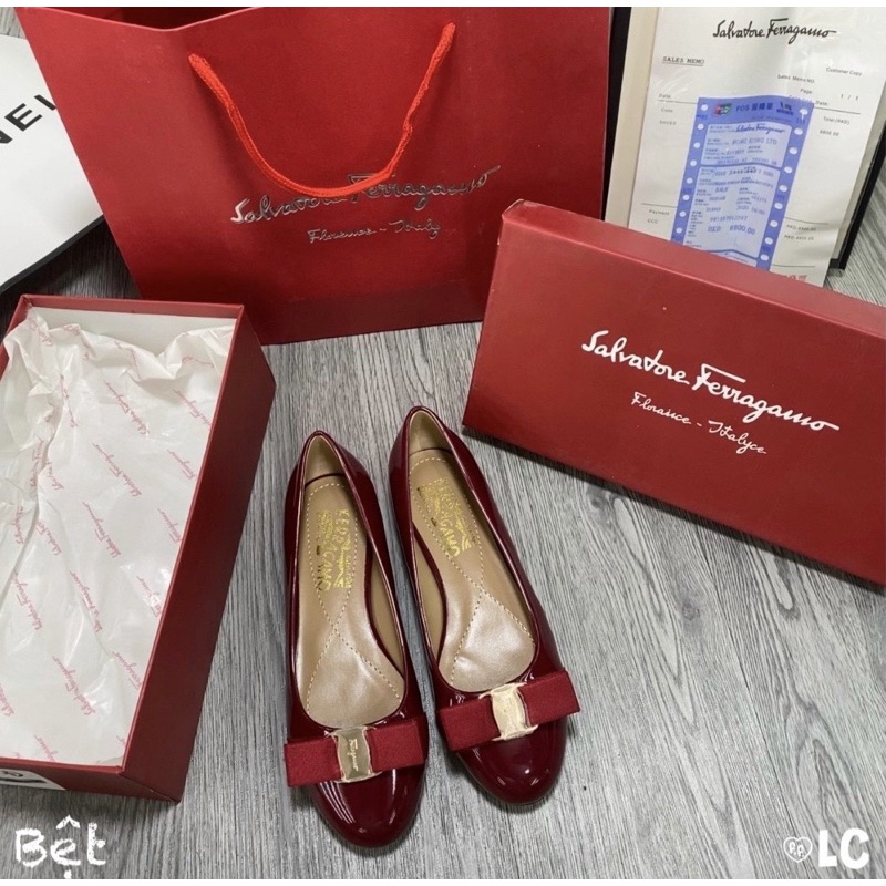 Giày bệt nơ svt fullbox