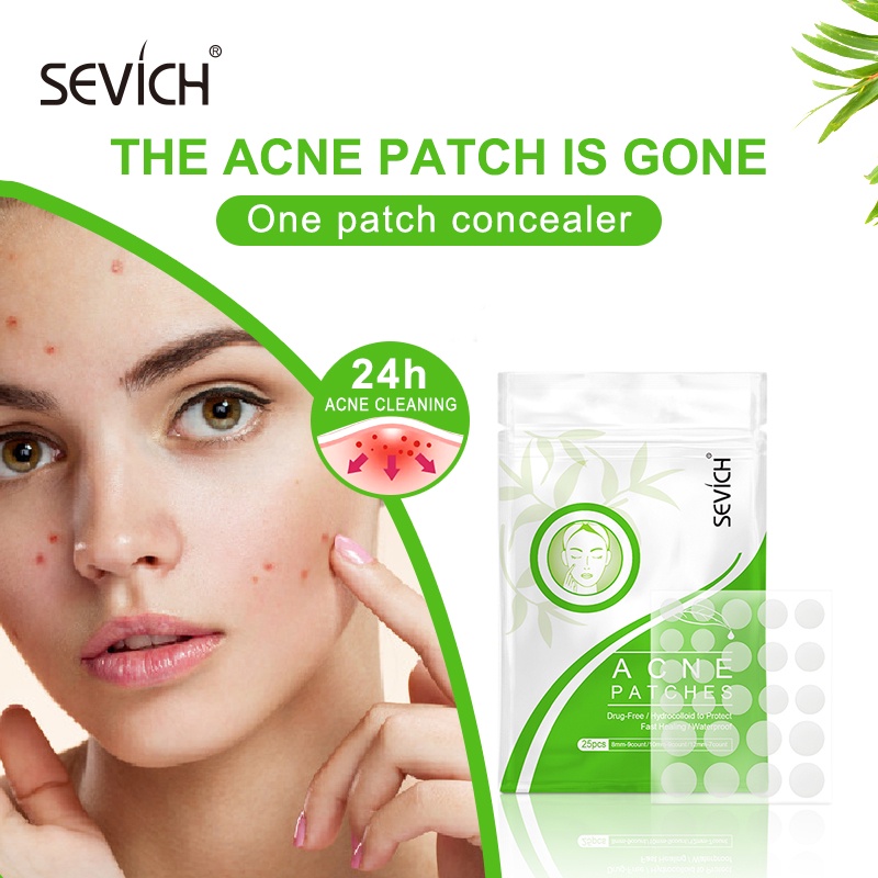 Set 25 miếng dán mụn Sevich tinh chất tràm trà cải thiện mụn hiệu quả | BigBuy360 - bigbuy360.vn