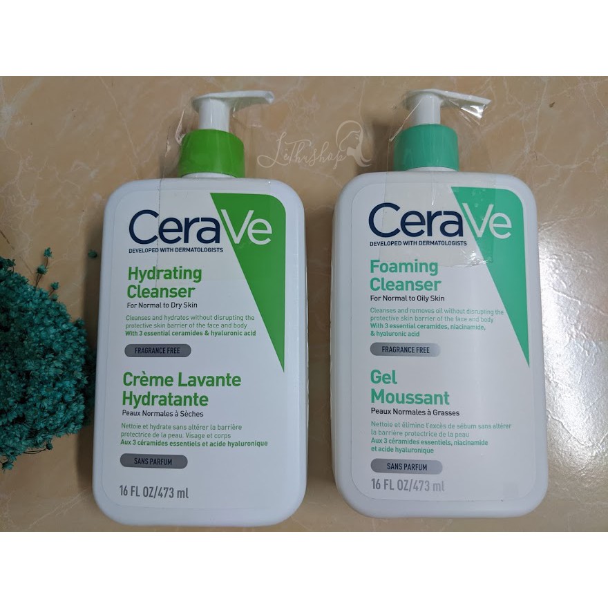 [Nội địa Pháp] Sữa rửa mặt Cerave 473ml