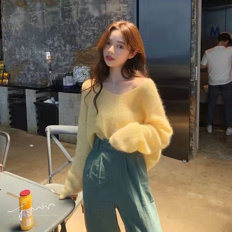 Áo Sweater Dáng Rộng Thiết Kế Mới Thời Trang Dành Cho Mùa Xuân