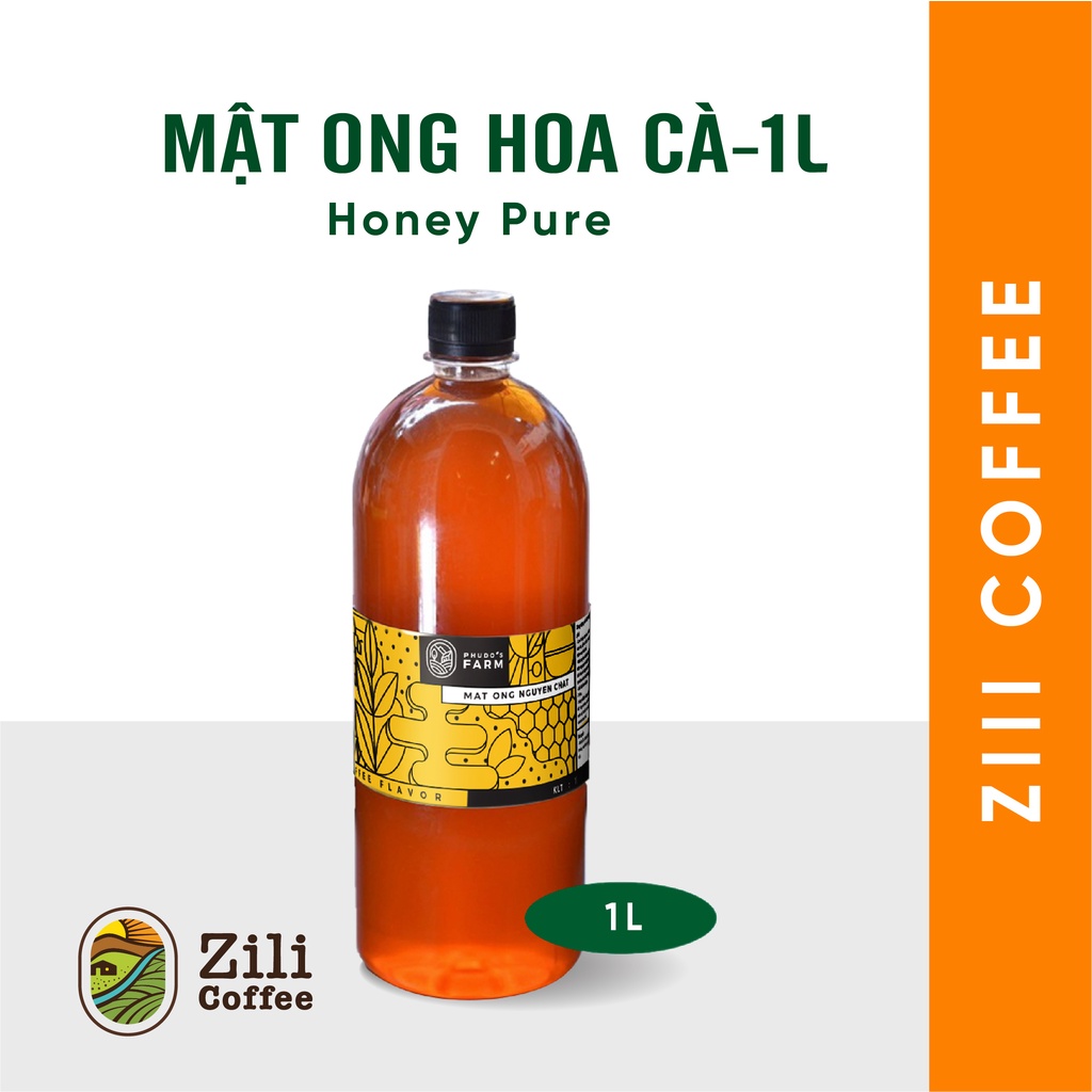 Mật ong hoa cà phê LAGOM CHAI NHUA 1LIT