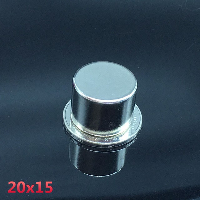 Nam châm siêu mạnh 20x15mm - loại nam châm trắng đất hiếm lực hút siêu mạnh