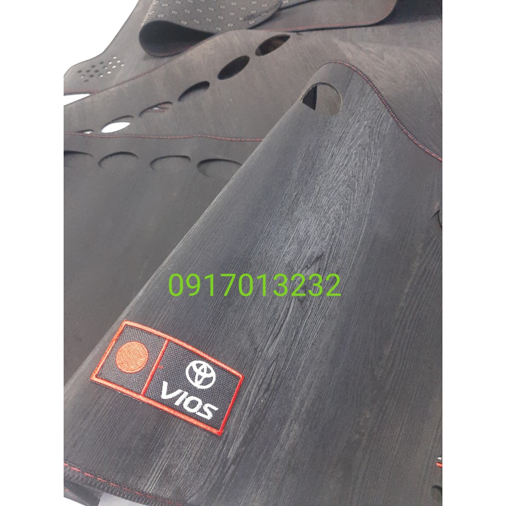 Thảm taplo da vân gỗ cao cấp các dòng xe và đời xe