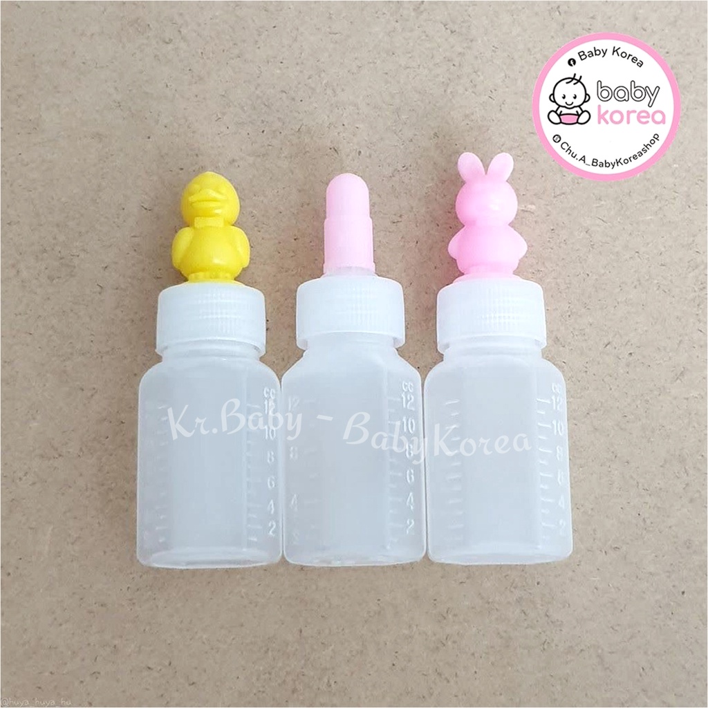 Bình chia siro và chia thuốc cho bé, set 5 bình 10 bình nhập Hàn BABY KOREA