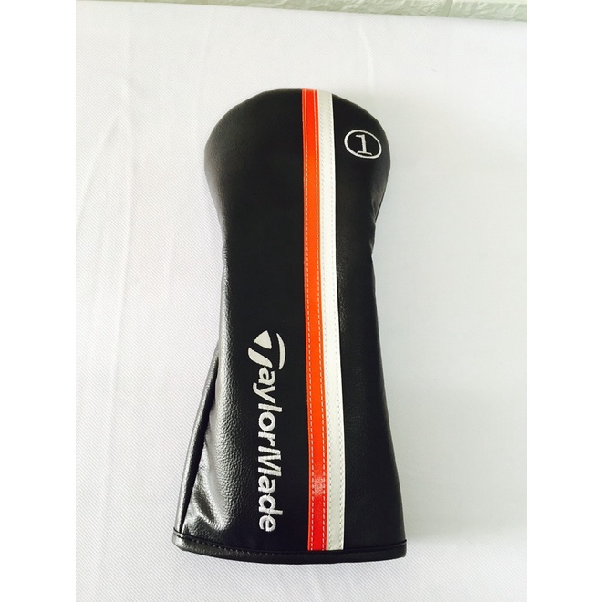 Bao che đầu gậy Golf Taylormade chất liệu da-Cover driver-bọc đầu gậy Golf gậy gỗ-bọc bảo vệ đầu gậy Golf số 0,1,3,5