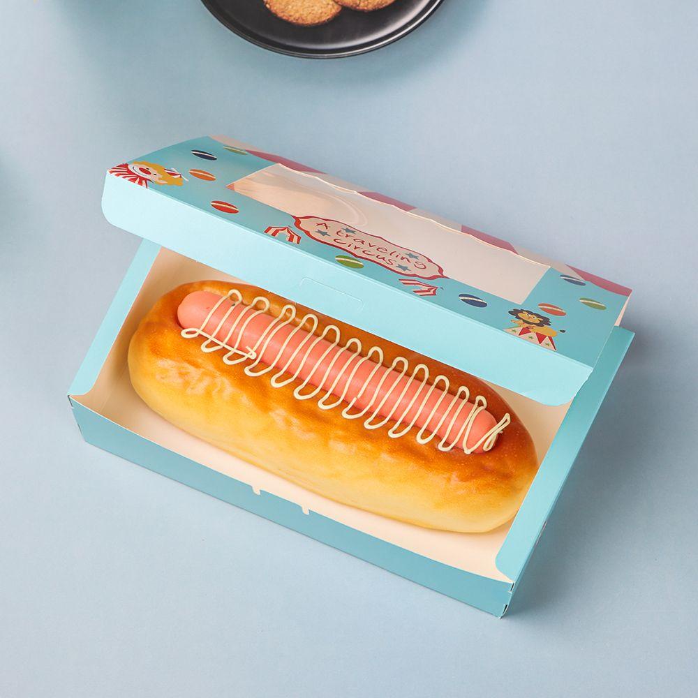 Bộ 10 Hộp Đựng Bánh 2 / 4 / 6 Ngăn Trong Suốt Tiện Dụng Ốp