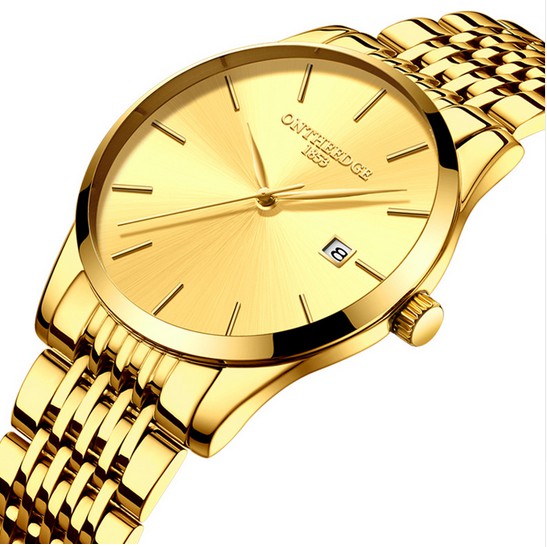 Đồng hồ nam dây thép không gỉ Ontheedge 023 (fullbox)