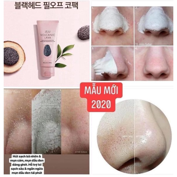 Gel Lột Mụn The Face Shop Jeju Volcanic Lava 50g