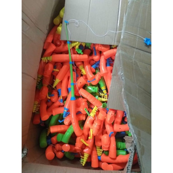 Cần câu cá trẻ em ♥ loại đẹp♥ Giá tại xưởng siêu tốt♥ Hàng chuyên cung cấp các khu vui chơi để chơi trò câu cá