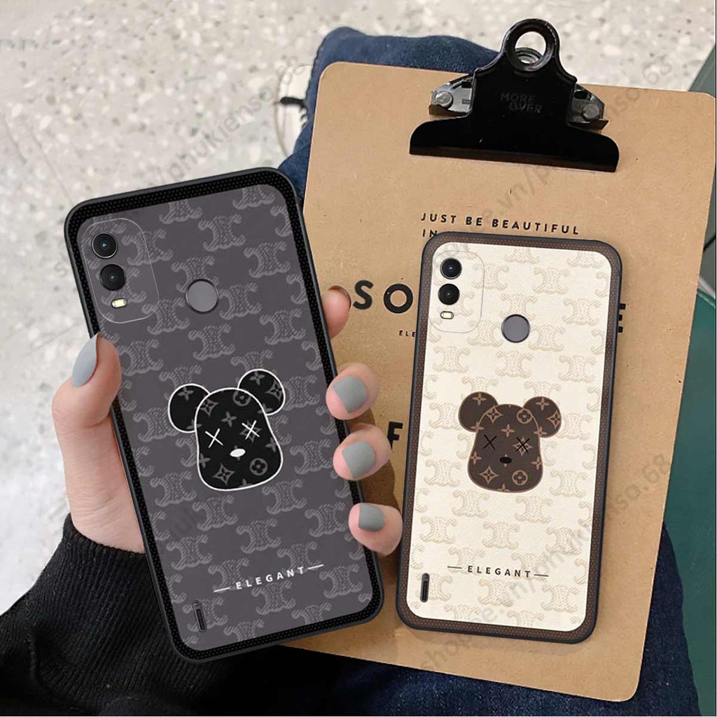 Ốp lưng điện thoại Nokia G11 / G11 Plus elegant, gấu be@rbrick cao cấp, vỏ ốp rẻ đẹp